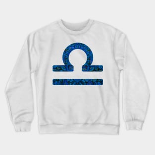 Libra Paisley Zodiac Sign Crewneck Sweatshirt